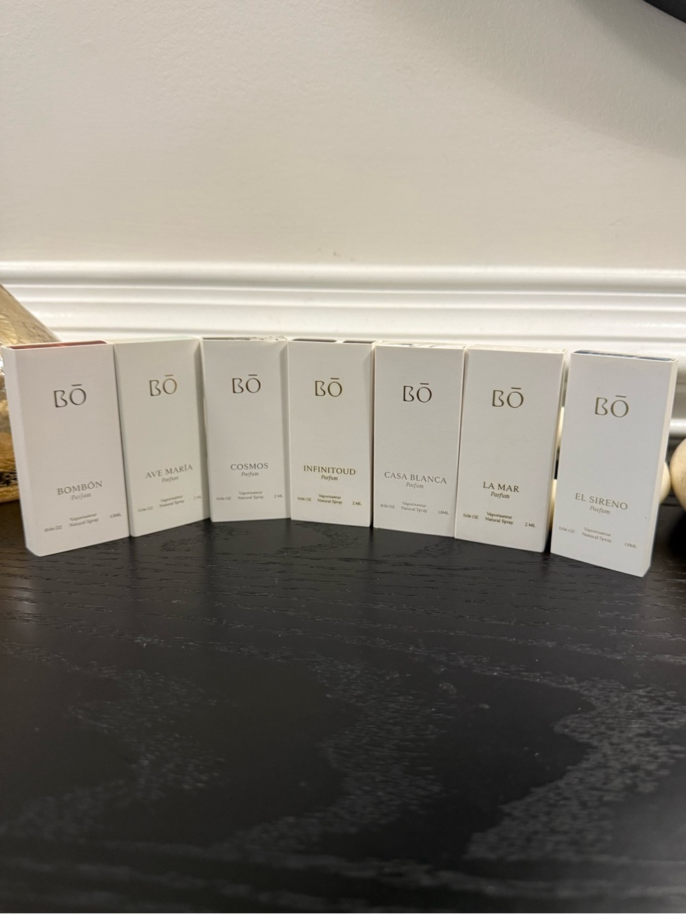 House of Bo 7 spray samples. All brand new